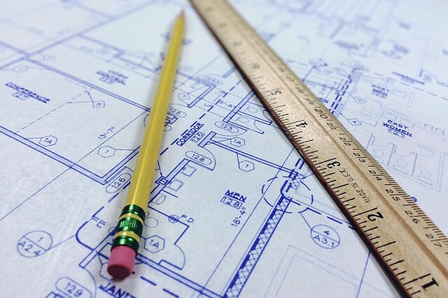 Szkic projektu architektonicznego